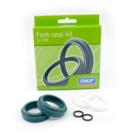 SKF MTB35R Fork Seal Kit, Fits RockShox 35 mm, Premium Replacement Oil Seals, Wiper Kit, Mountain Bike MTB Cycling Front Fork Service Maintenance.