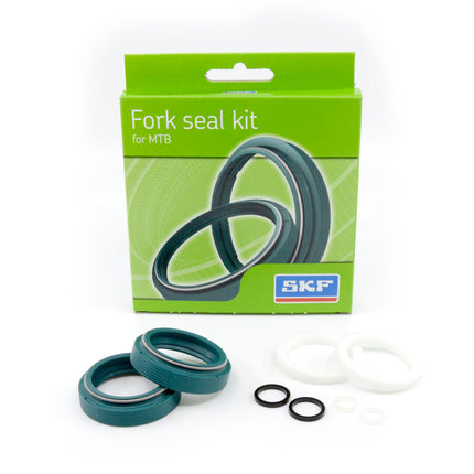 SKF MTB35RN Fork Seal Kit, Fits RockShox 35 mm, Premium Replacement Oil Seals, Wiper Kit, Mountain Bike MTB Cycling Front Fork Overhaul.