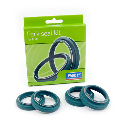 SKF MTB38M Fork Seal Kit for Marzocchi 38mm Mountain Bike Suspension Fits Marzocchi 38 mm, Premium Replacement Oil Seals, Wiper Kit, Mountain Bike MTB Cycling Front Fork Service Maintenance.