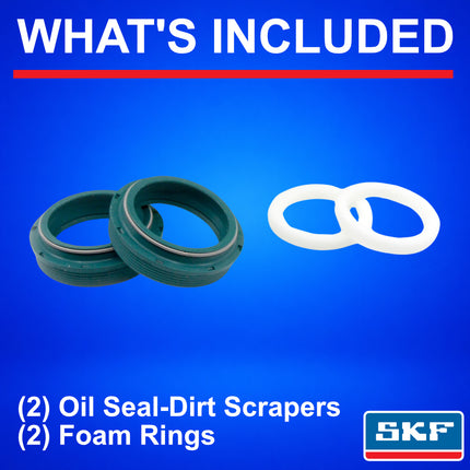 SKF MTB38OHL Fork Seal Kit for Ohlins 38mm Mountain Bike Suspension Fits