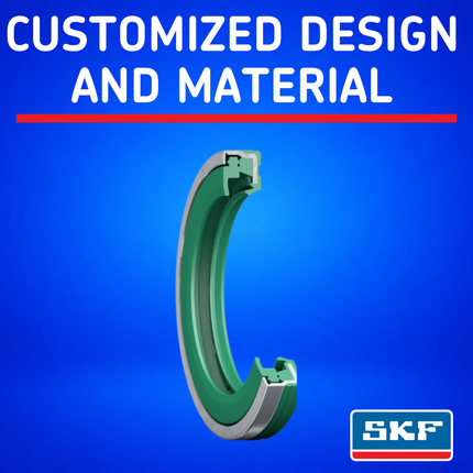 SKF Front Wheel Seals and Spacers Kit for Honda Models (VKWB-F-20-HDS-B), High Performance Seals and Spacers, Low Friction Superior Contamination Protection (Bearings Not Included)