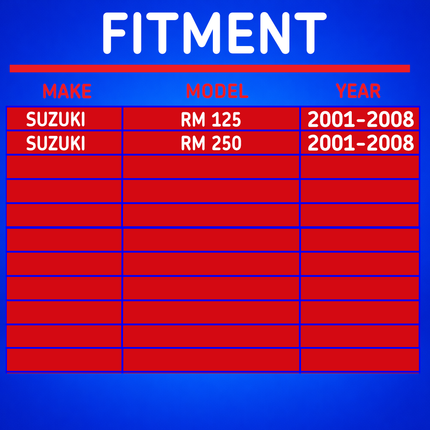 SKF Front Wheel Seals + Spacers Kit for Suzuki RM125/250 (VKWB-F-20-HDS-D), High Performance Seals and Spacers, Low Friction Superior Contamination Protection (Bearings Not Included)