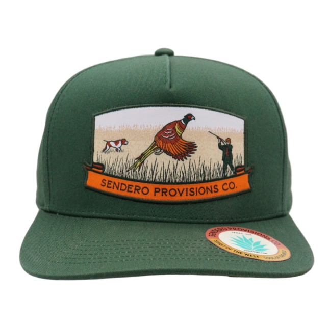 Sendero Bird Hunter Hat - Snapback - Green
