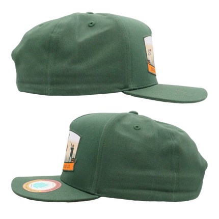 Sendero Bird Hunter Hat - Snapback - Green