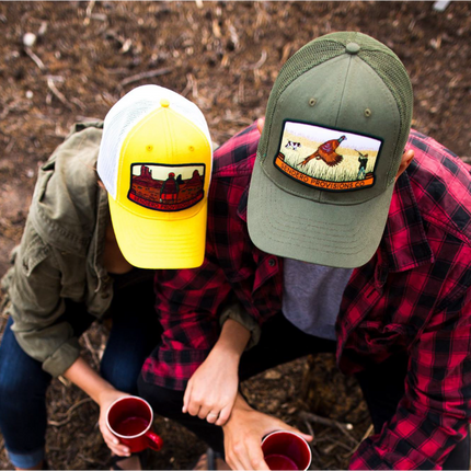 Sendero Bird Hunter Hat - Snapback - Green