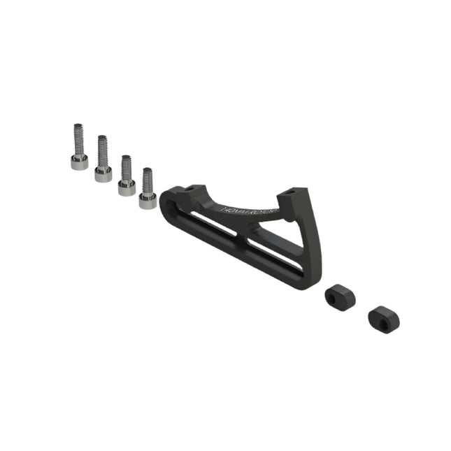 Syndyt Caliper Mount Kit with Aluminum Post Mount for 140mm Brake Rotor for Syndyt PRO/EXPERT BMX Bike Frames, Includes Stainless Steel M6 Screws