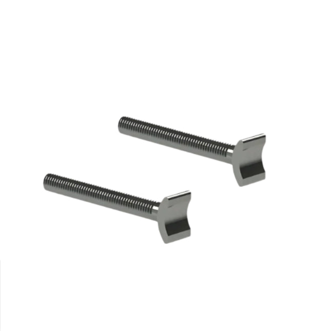 Syndyt Expert BMX Bike  Chain Tensioner Kit - Stainless Steel M6 Tensioner Screws, Aluminum Anodized Adjuster Knob, Compatible with 10mm/15mm/20mm Axle Adaptors