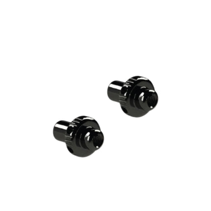 Syndyt Expert BMX Bike  Chain Tensioner Kit - Stainless Steel M6 Tensioner Screws, Aluminum Anodized Adjuster Knob, Compatible with 10mm/15mm/20mm Axle Adaptors