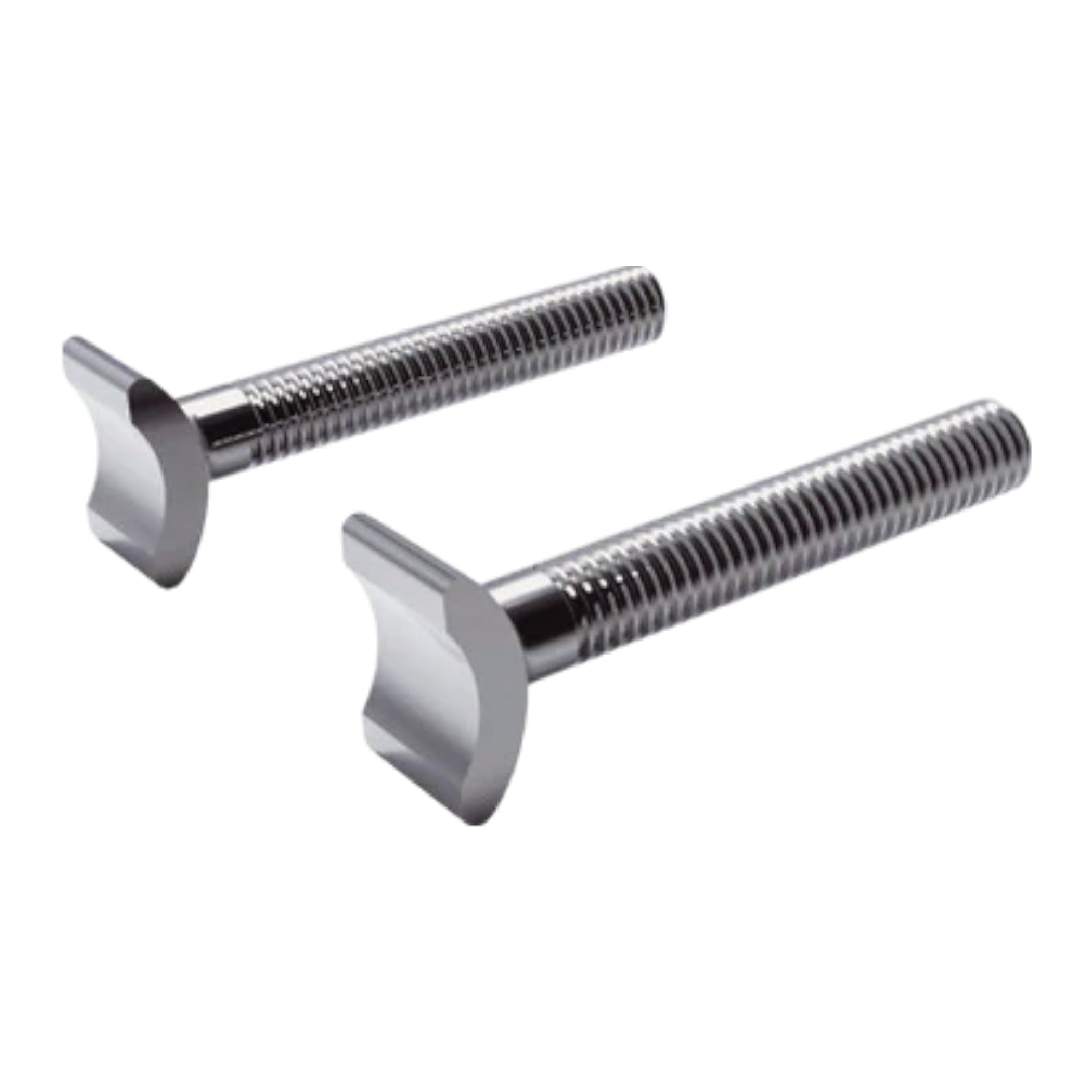 Syndyt BMX Bike Expert Stubby Chain Tensioner Screws - Stainless Steel M6, Low-Profile, Compatible with 10mm/15mm Axle Adaptors for BMX Racing