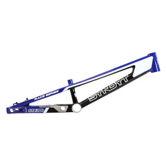Syndyt 204 Pro 24 BMX Cruiser Bike Frame – 20.5” Top Tube, 6061-T6 Aluminum (4.25 lbs), Tapered 42/52 Head Tube, B52 Tech BB, 10/15/20mm Hubs, 140mm Disc Brake,  Chain Tensioners – Blue Bicycle Frame