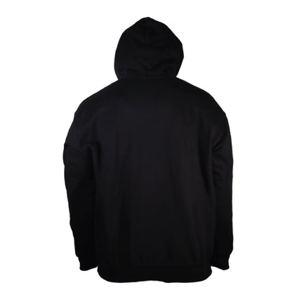 Syndyt Unisex Hoodie - (Black) Soft 65% Ring-Spun Cotton 35% Polyester Blend, Cozy Front Pouch Pocket, 3-Panel Hood with Matching Drawstrings, Durable, for Casual and Layered Wear, Adult Medium