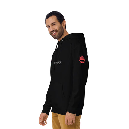 Syndyt Unisex Hoodie - (Black) Soft 65% Ring-Spun Cotton 35% Polyester Blend, Cozy Front Pouch Pocket, 3-Panel Hood with Matching Drawstrings, Durable, for Casual and Layered Wear, Adult XX-Large