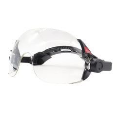 Milwaukee 48-73-1410 Clear Dual Coat Lens Eye Visor, Black/White