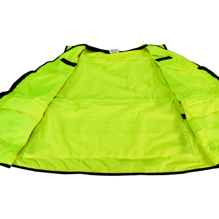 Milwaukee 48-73-5042 Performance Large/X-Large Yellow Class 2 High Visibility Safety Vest with 15 Pockets