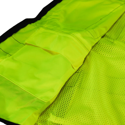 Milwaukee 48-73-5042 Performance Large/X-Large Yellow Class 2 High Visibility Safety Vest with 15 Pockets
