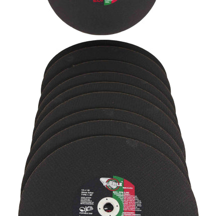 SAIT 23458 14x1/8" 20mm Arbor MAX RPM 5,460 Ductile Portable Saw Cut-Off Wheel