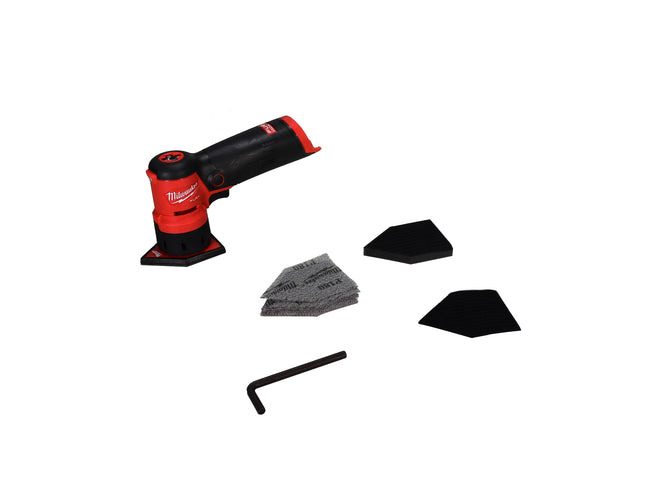 Milwaukee 2531-20 M12 FUEL 12-Volt Lithium-Ion Brushless Cordless Orbital Detail Sander (Tool-Only)