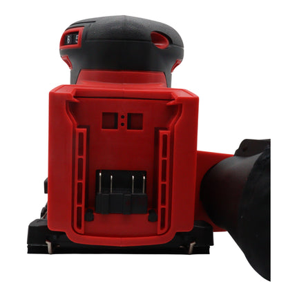 Milwaukee M18 Orbital 1/4″ Sheet Sander (Tool Only) – Variable Speed Cordless Sanding Tool with Redlink Intelligence, 1.6 mm Orbit, Integrated Dust Collection, Includes Dust Bag, Adapter & Sandpaper