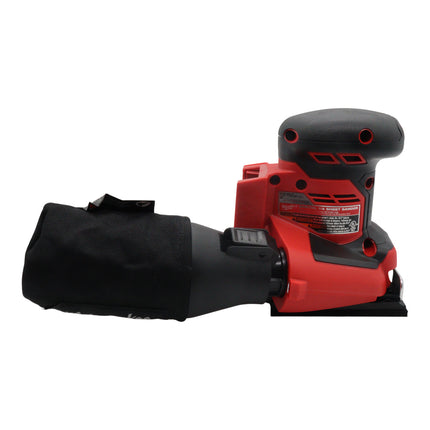 Milwaukee M18 Orbital 1/4″ Sheet Sander (Tool Only) – Variable Speed Cordless Sanding Tool with Redlink Intelligence, 1.6 mm Orbit, Integrated Dust Collection, Includes Dust Bag, Adapter & Sandpaper