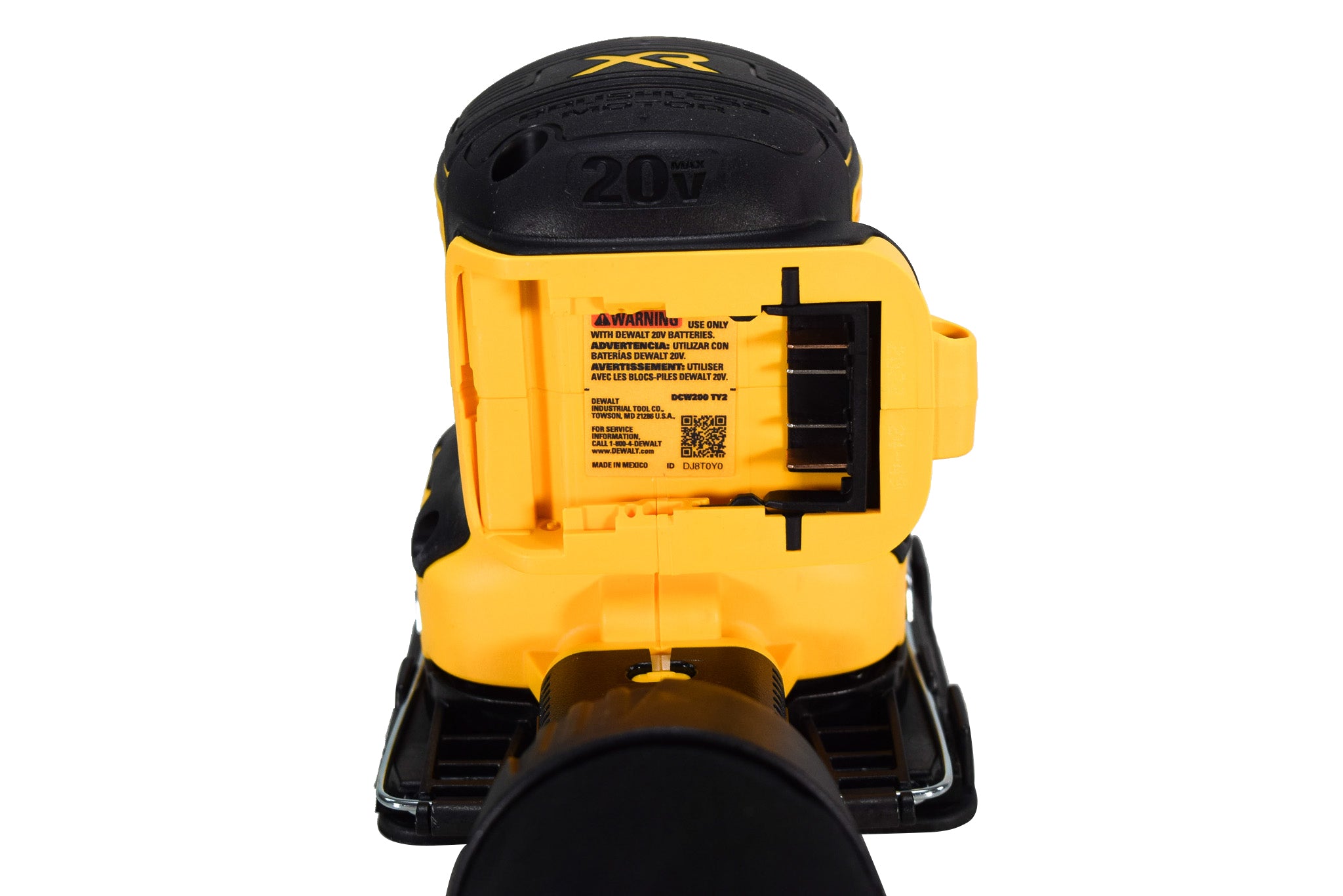 Dewalt DCW200B 20V MAX XR Brushless Cordless 1/4 Sheet Variable Speed Sander (Tool Only)