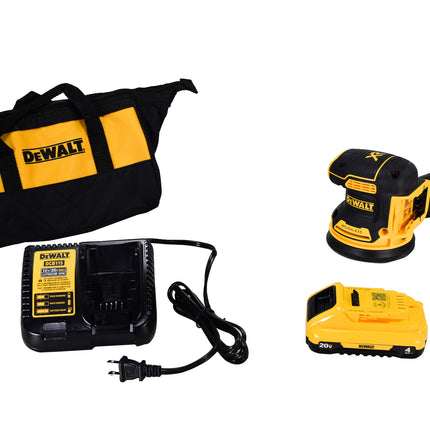 DeWalt DCW210Q1 20V Brushless 5" Cordless Variable-Speed Random Orbital Sander Kit