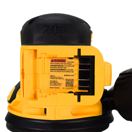 DeWalt DCW210Q1 20V Brushless 5" Cordless Variable-Speed Random Orbital Sander Kit