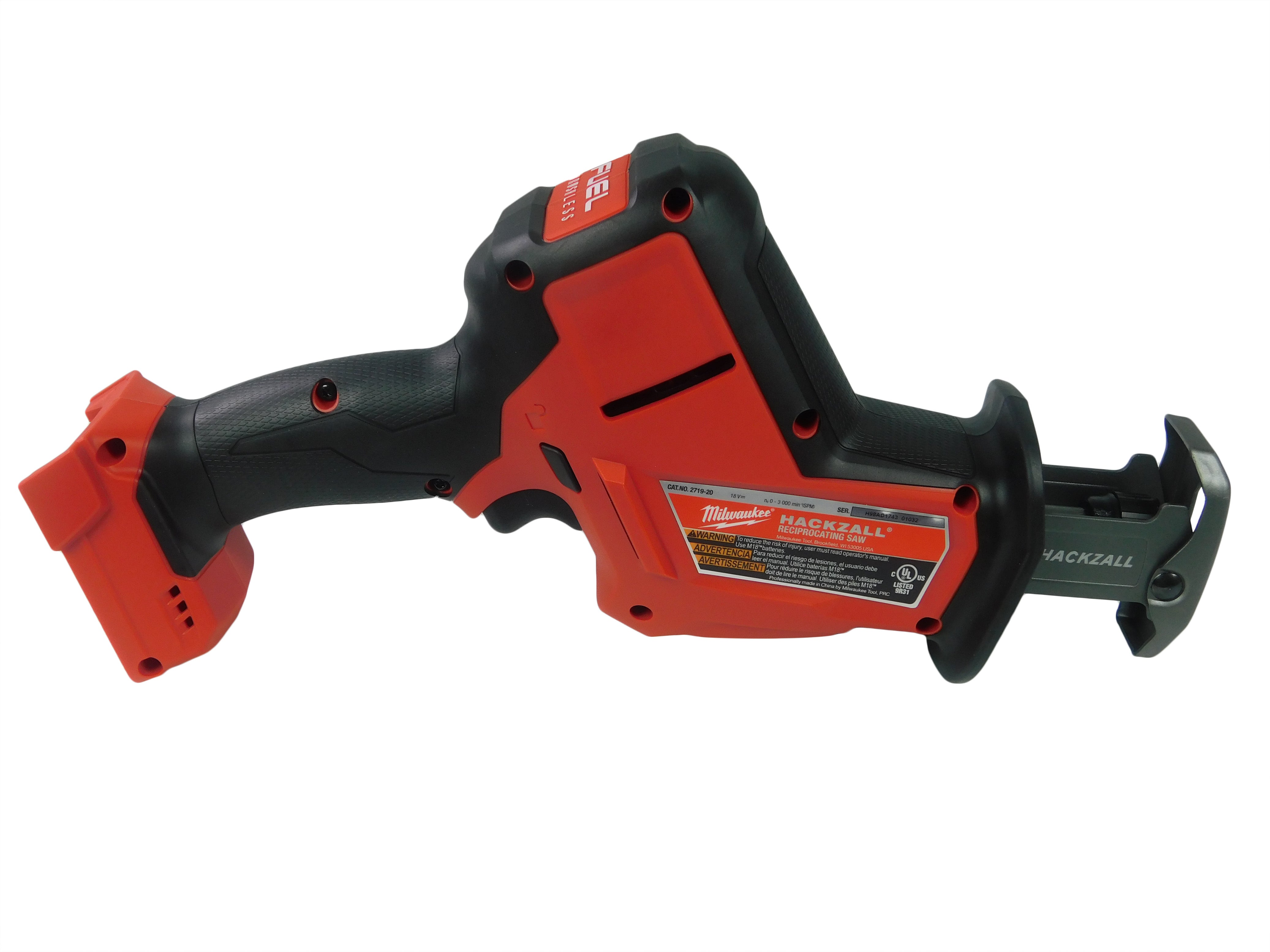 Milwaukee 2719-20 M18 FUEL 18V HACKZALL Reciprocating Saw (Tool Only)