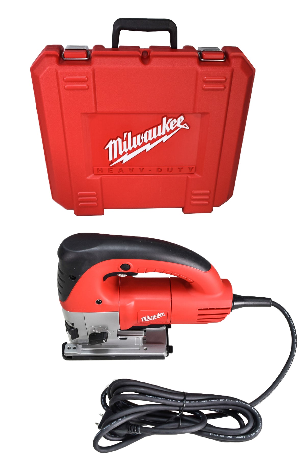 Milwaukee 6268-21 Top Handle Orbital Jigsaw with Dust Shield & Case