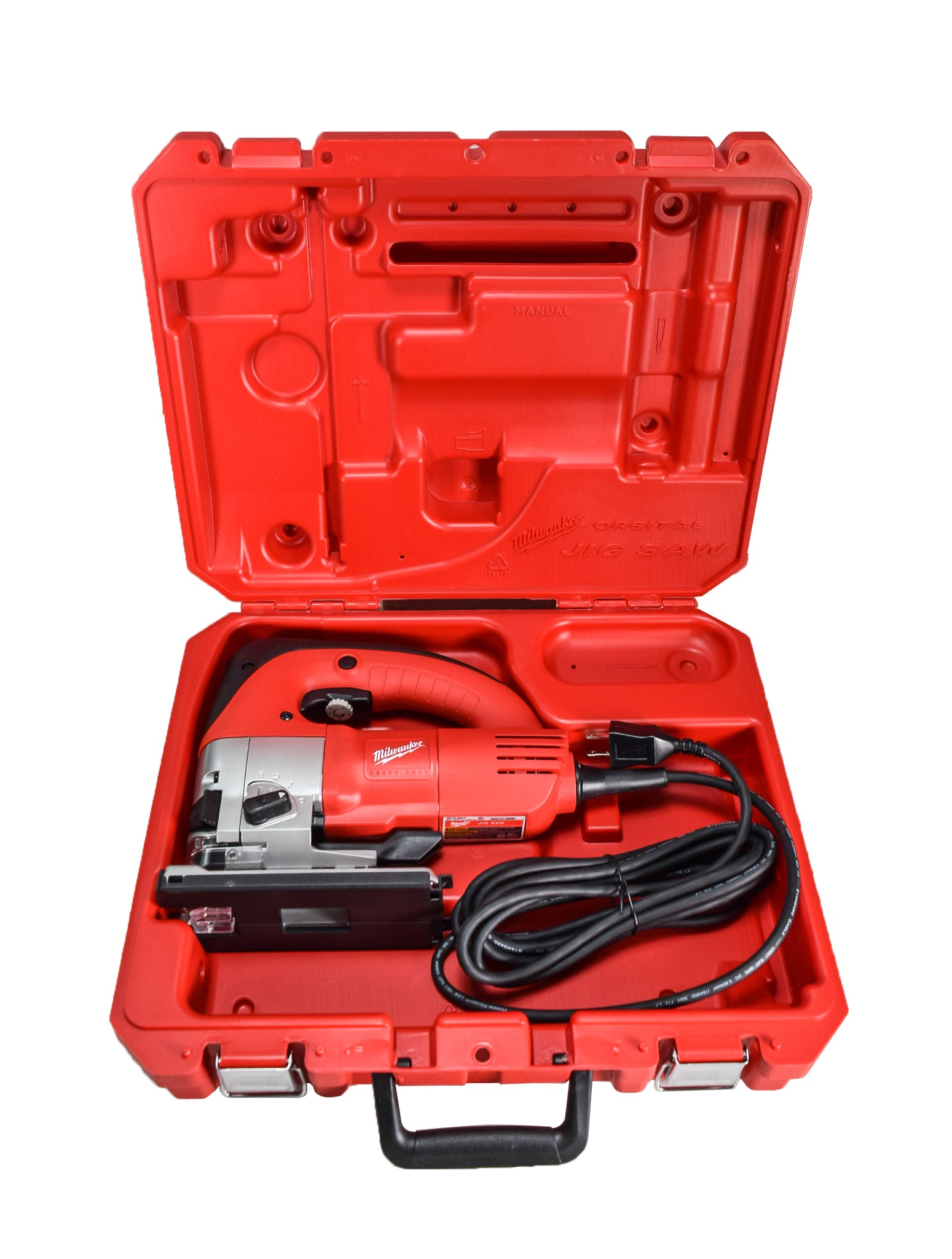 Milwaukee 6268-21 Top Handle Orbital Jigsaw with Dust Shield & Case