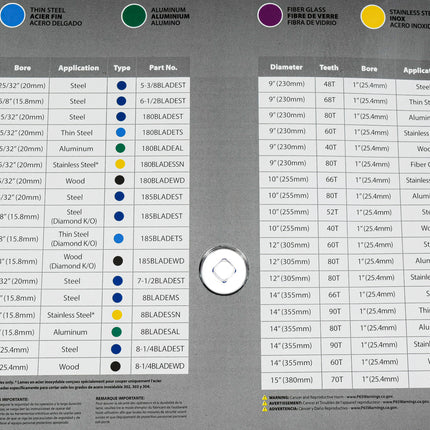 Evolution Power Tools 15BLADEST 15" 70-tooth Steel Cutting Saw Blade