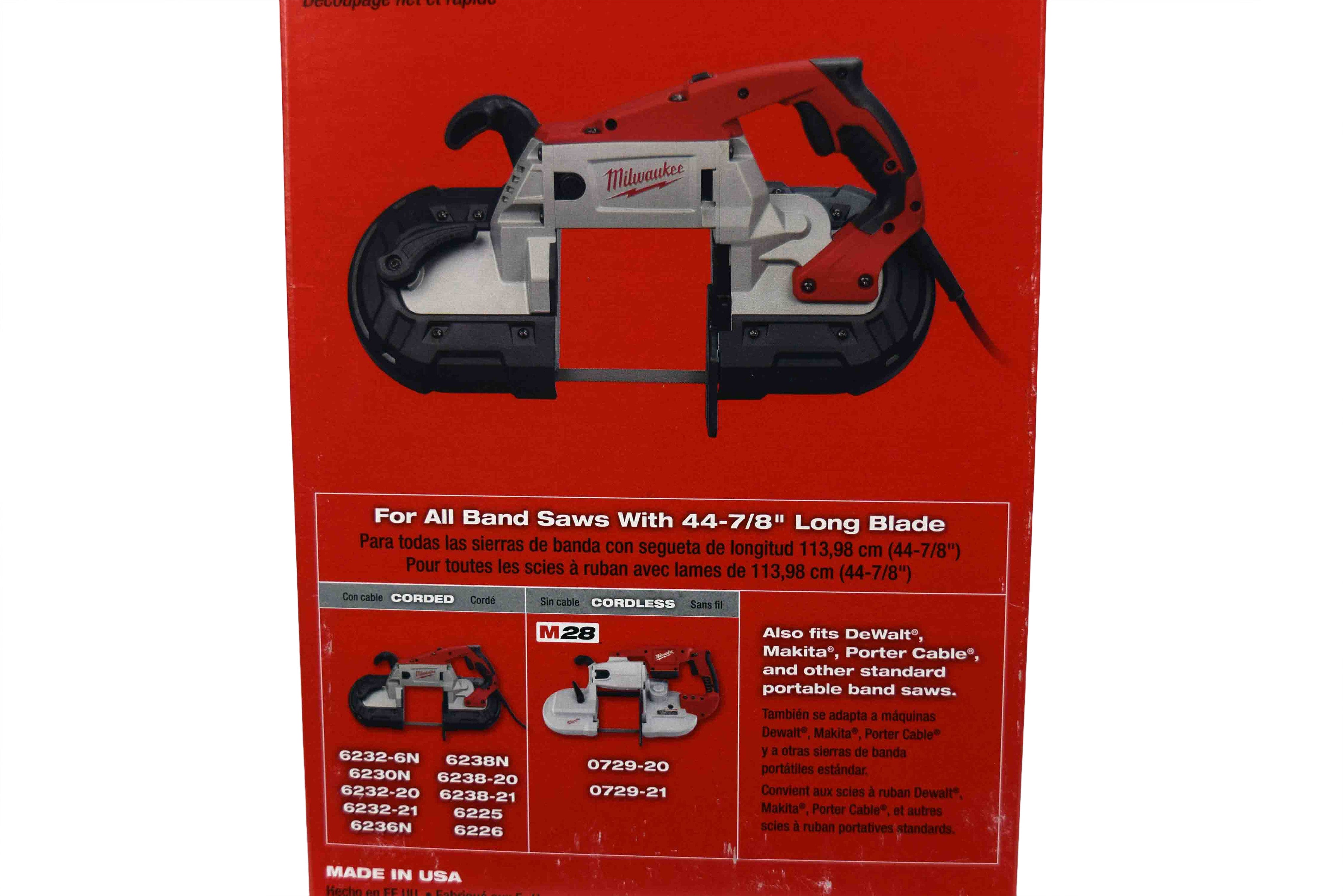 Milwaukee 48-39-0501 10 TPI Standard Deep Cut Portable Band Saw Blade