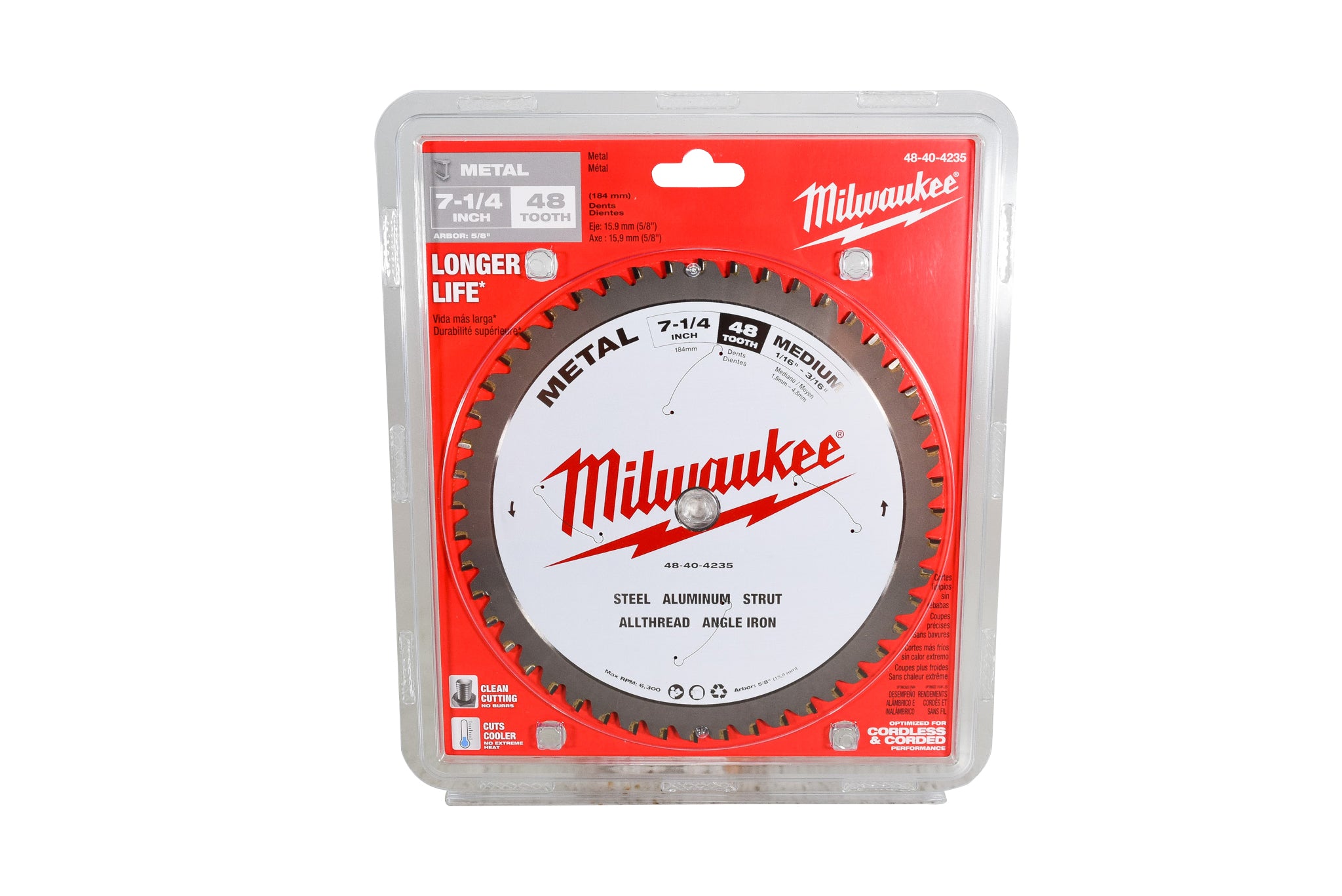Milwaukee 48-40-4235 7-1/4" Metal Cutting Circular Saw Blade