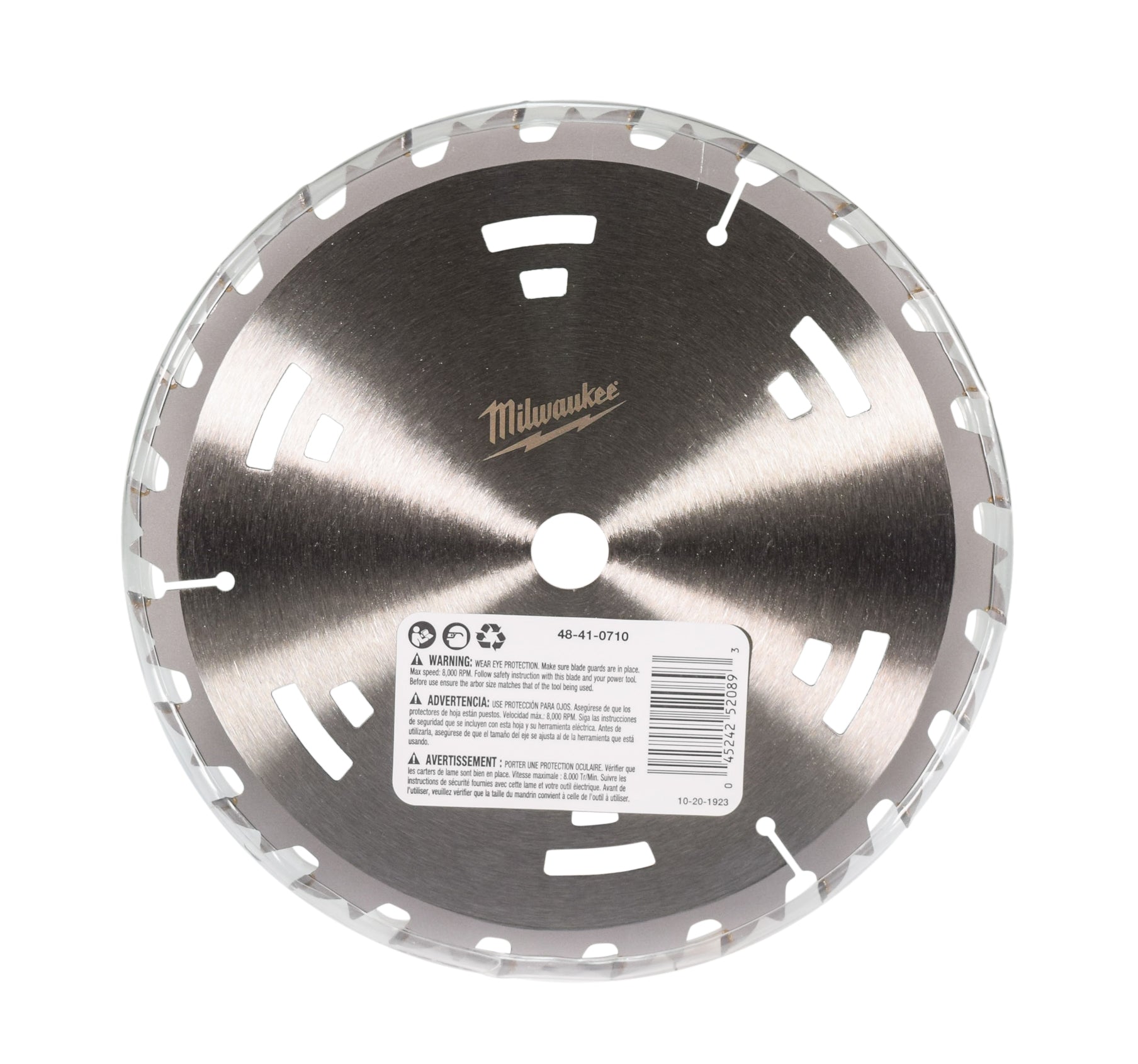 Milwaukee 48-41-0710 Circular Saw Framing Blades 7-1/4" 24T