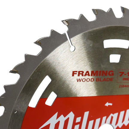 Milwaukee 48-41-0710 Circular Saw Framing Blades 7-1/4" 24T