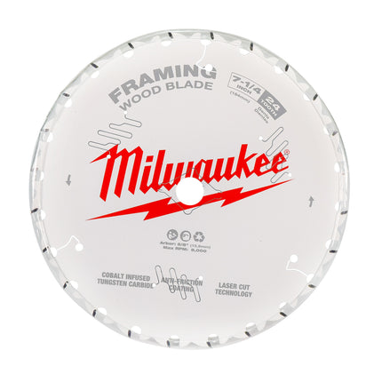 Milwaukee 48-41-0720 7-1/4 in. x 24-Tooth Framing Circular Saw Blade