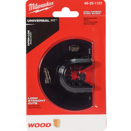 Milwaukee 49-25-1121 OPEN-LOK  3-1/2" HCS SEGMENTED WOOD BLADE 1PK