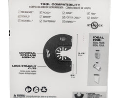 Milwaukee 49-25-1121 OPEN-LOK  3-1/2" HCS SEGMENTED WOOD BLADE 1PK