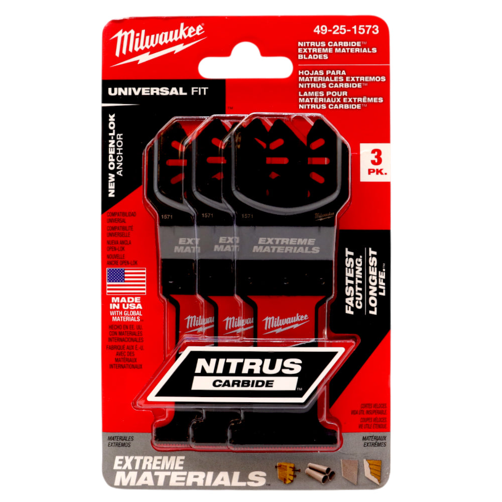 Milwaukee Tool 49-25-1573 1-3/8 In. Open-Lok Nitrus Carbide Extreme
