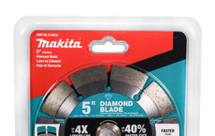 Makita B-69618 5-inch General Purpose Segmented Rim Diamond Blade