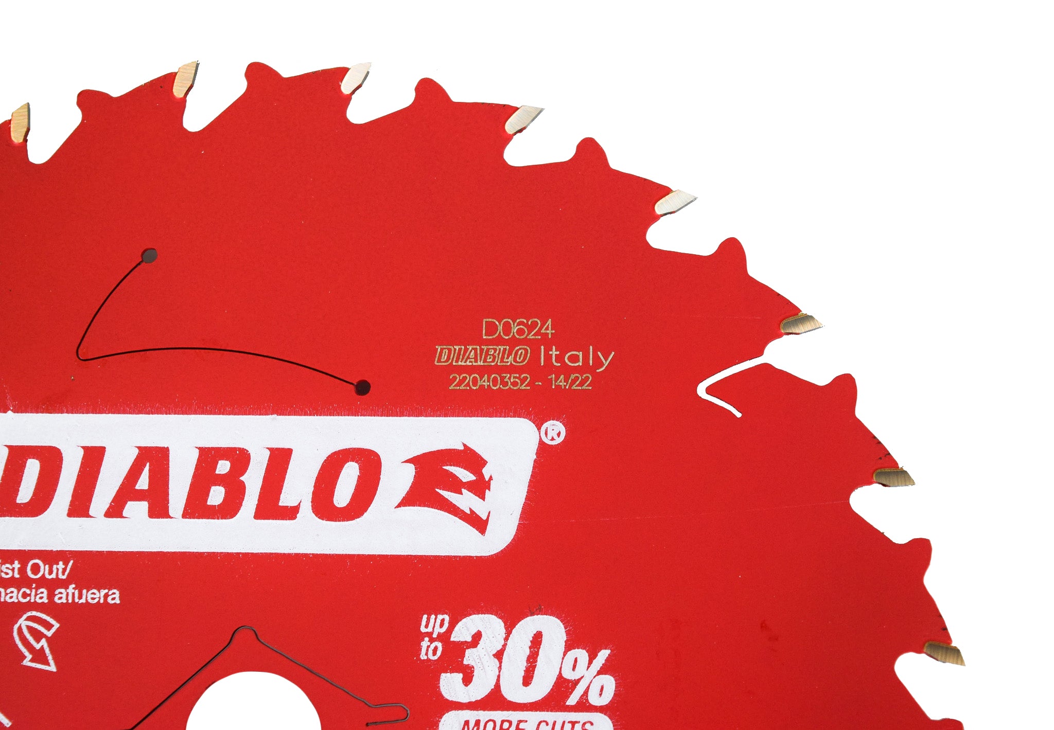 Diablo D0624A 6-1/2" x 24-Teeth Framing Saw Blade for Wood