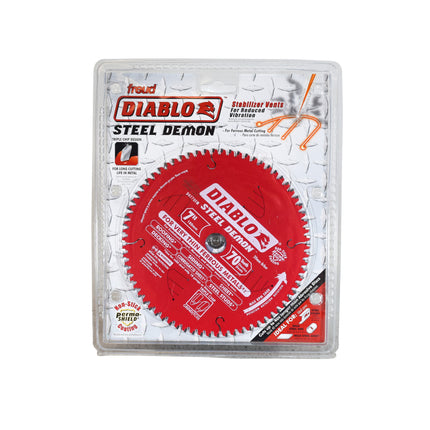 Diablo D0770FM 7 1/4" 70 Tooth 20mm Arbor Metal Cutting Circular Saw Blade