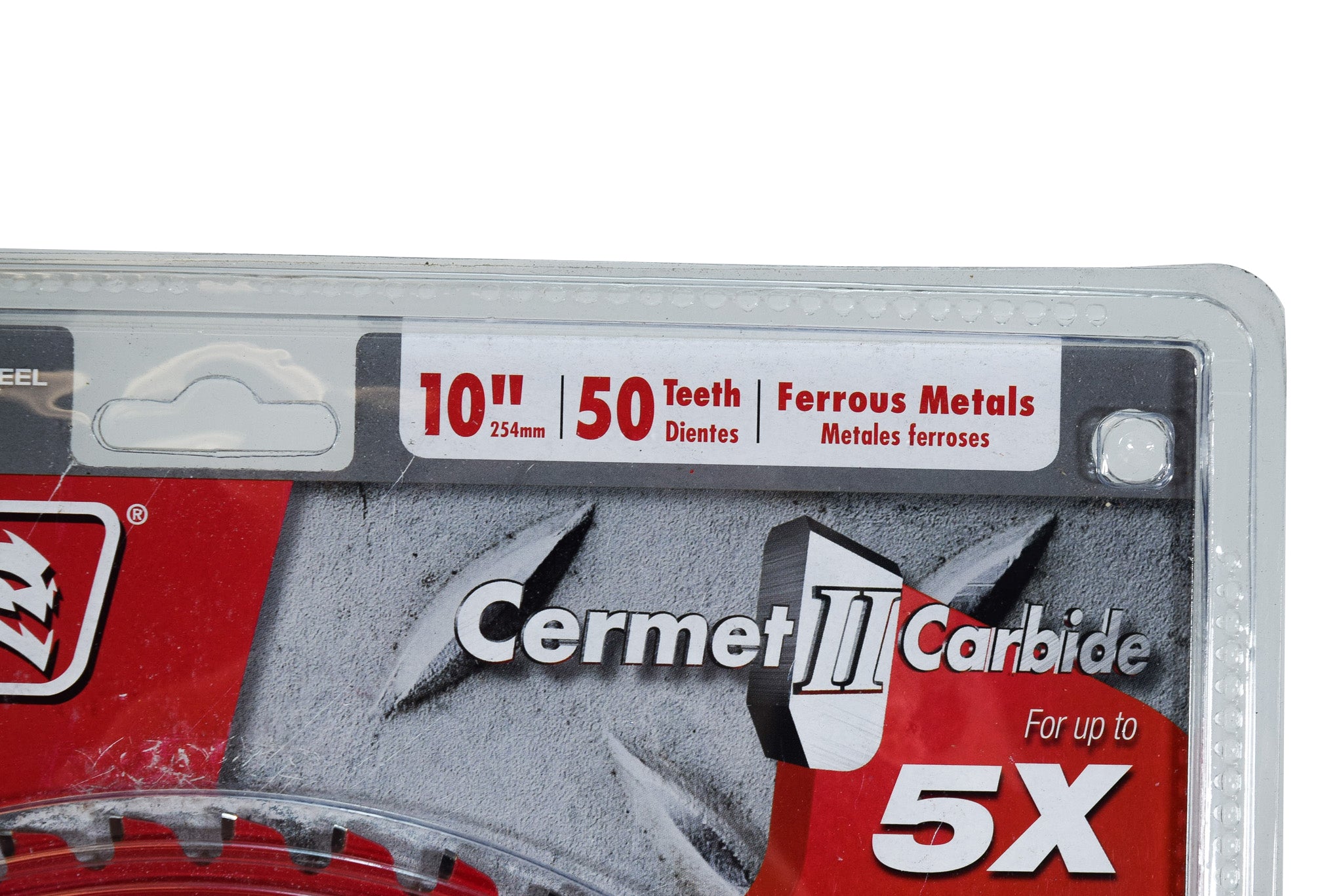 Diablo D1050CF 10" x 50-Teeth Steel Demon Cermet II Saw Blade for Medium Metal