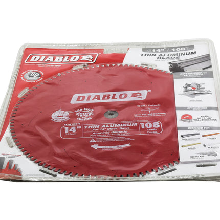 Diablo D14108N 14" x 108-Teeth Saw Blade for Thin Aluminum
