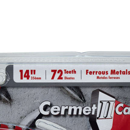Diablo D1472CF 14" x 72-Teeth Steel Demon Cermet II Saw Blade for Medium Metal