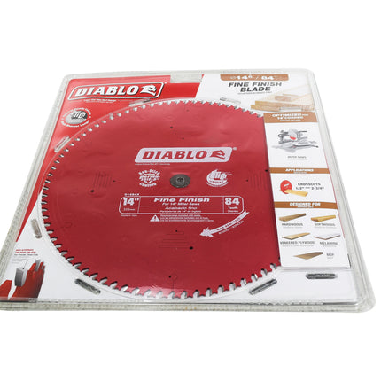 Diablo D1484X 14" x 84-Teeth Fine Finish Saw Blade for Wood