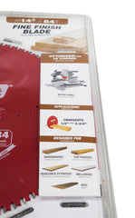 Diablo D1484X 14" x 84-Teeth Fine Finish Saw Blade for Wood