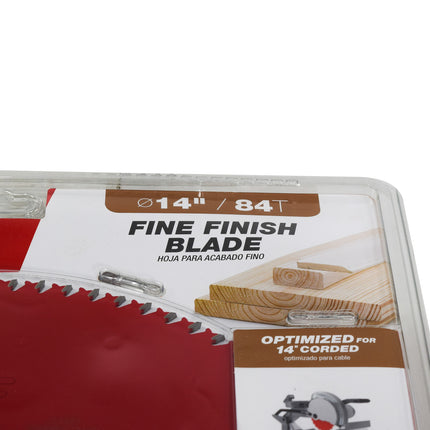 Diablo D1484X 14" x 84-Teeth Fine Finish Saw Blade for Wood