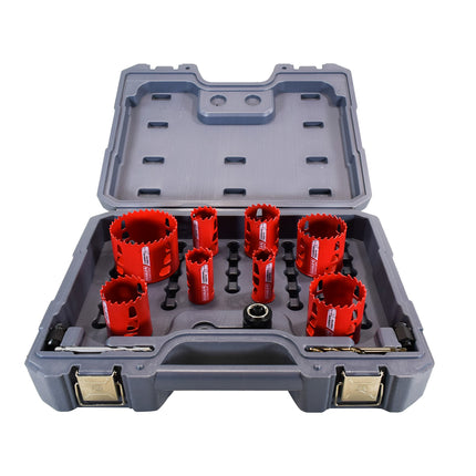 Diablo DHS13SPLCT 13 pc Carbide Teeth Hole Saw Set for Plumbers