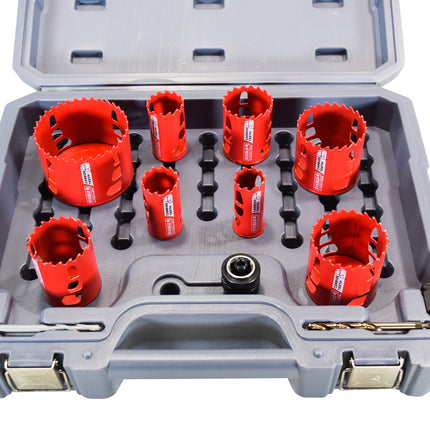 Diablo DHS13SPLCT 13 pc Carbide Teeth Hole Saw Set for Plumbers