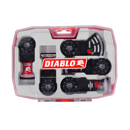 Diablo DOS5S 5 pc Starlock General Purpose Oscillating Blade Set (5-Piece)